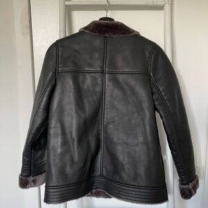 ZARA Girl’s faux-leather jacket